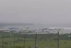 Die Tsunami-Wellen trafen die K&uuml;ste im fernen Osten Russlands. - &copy; Uncredited/Geophysical Service of the Russian Academy of Sciences/AP/dpa