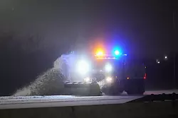 Der Wintereinbruch bringt das &ouml;ffentliche Leben in vielen US-Bundesstaaten durcheinander. - &copy; Julio Cortez/AP/dpa
