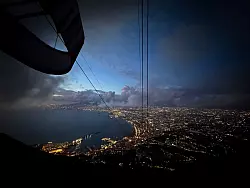 Die Seilbahn führt auf den Berg Monte Faito. (Archivbild) - © Alessandro Garofalo/LaPresse via ZUMA Press/dpa