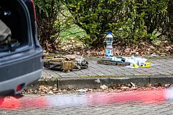 Der Soldat räumte vor Gericht ein, sich wie bei einem Bundeswehreinsatz mit Waffen und Proviant versorgt zu haben. (Archivbild) - © Sina Schuldt/dpa