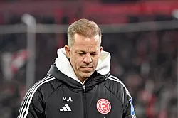 Hat noch Rückendeckung vom Vorstand: Trainer Markus Anfang. - © Anke Waelischmiller/dpa