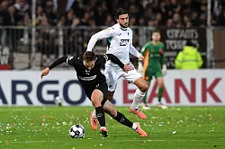 FC St. Pauli gegen die TSG Hoffenheim entwickelte sich erst spät zum echten Pokal-Fight. - © Daniel Bockwoldt/dpa