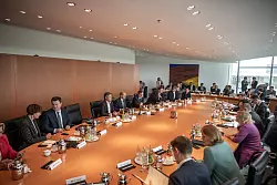 Vier Gesundheitsgesetze: Go f&uuml;r Lauterbach im Bundeskabinett (Archivbild) - &copy; Michael Kappeler/dpa