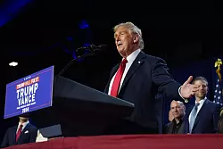 Trump bereitet sich auf den Wiedereinzug ins Wei&szlig;e Haus vor. - &copy; Evan Vucci/AP