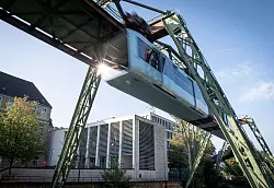 Im Justizzentrum Wuppertal wird die versuchte Erpressung der Familie von Rennfahrer Michael Schumacher verhandelt. - © Bernd Thissen/dpa