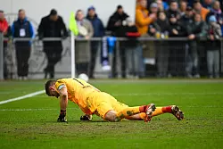 Bester Kieler: Holstein-Torhüter Timon Weiner. - © Gregor Fischer/dpa