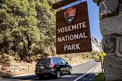 Der Yosemite gehört zu den beliebten Nationalparks in den USA. (Archivbild) - © Stephen Lam/San Francisco Chronicle via AP/dpa