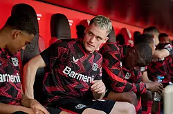 Nach seiner Verletzungspause stand Florian Wirtz wieder im Bayer-Kader. - © Bernd Thissen/dpa