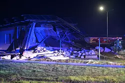 Der Unfall ereignete sich auf einem Firmengel&auml;nde. - &copy; Frantisek Ivan/TASR/dpa