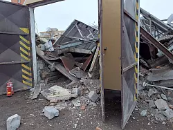 Nun laufen Ermittlungen zur Ungl&uuml;cksursache. - &copy; Hazz/TASR/dpa