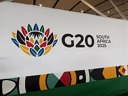 Das G20-Außenministertreffen hat in Johannesburg, Südafrika, begonnen. - © Kristin Palitza/dpa