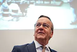 Verteidigungsminister Boris Pistorius (SPD) zeigte sich zufrieden. - &copy; Kay Nietfeld/dpa