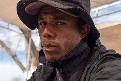 «Alle meine Pläne wurden über den Haufen geworfen», sagt Yorwin Colina aus Venezuela. - © David Peinado/dpa