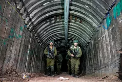 Nur wenige Tunnel f&uuml;hren von Rafah aus Gaza nach &Auml;gypten, und selbst diese sind nicht mehr aktiv, gab Israels Milit&auml;r bekannt. (Archivbild) - &copy; Ariel Schalit/AP/dpa