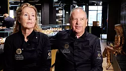 Verwirklichen den Patisserie-Traum ihrer Tochter nach deren Tod: Ralph Orth und seine Frau Inka, Eltern der verstorbenen Johanna. - &copy; J&ouml;rn H&uuml;neke/dpa