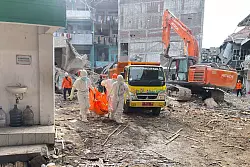 Die Bergungsarbeiten sind nach einer guten Woche mittlerweile abgeschlossen. - &copy; Trisnadi/AP/dpa