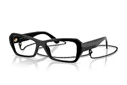 Nach wie vor im Trend: schwarze Brillen, wie hier von Vogue (ab 120 EUR). - &copy; Vogue/Apollo/dpa-tmn