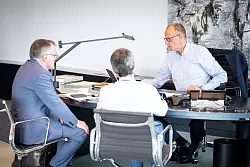 Der Bundeskanzler beriet mit seinen europäischen Kollegen. - © Bundesregierung/Bergmann/Presse- und Informationsamt der Bundesregierung/dpa