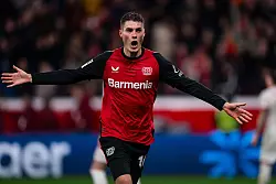 Patrik Schick war Leverkusens Matchwinner gegen Freiburg - &copy; Marius Becker/dpa