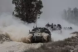 Das israelische Milit&auml;r hat eine neue Offensive im Gazastreifen gestartet. - &copy; Saeed Qaq/ZUMA Press Wire/dpa