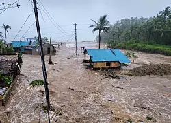 &laquo;Fung-Wong&raquo; l&ouml;ste teilweise schwere &Uuml;berflutungen aus. - &copy; ---/Catanduanes LGU/XinHua/dpa