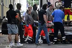 Der bei seiner Festnahme verletzte Sch&uuml;ler wird im Krankenhaus bewacht. (Archivbild) - &copy; Federico Gambarini/dpa