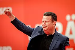 F&uuml;r Heil gab es auf dem Parteitag viel Unterst&uuml;tzung. - &copy; Kay Nietfeld/dpa