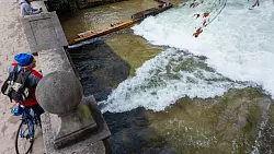 Wann der Surfspot wieder funktionsf&auml;hig ist, ist unklar. - &copy; Peter Kneffel/dpa