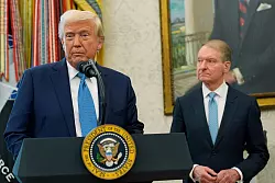 Paul Atkins f&uuml;hrt die m&auml;chtige US-B&ouml;rsenaufsicht SEC (Archivbild) - &copy; Alex Brandon/AP/dpa