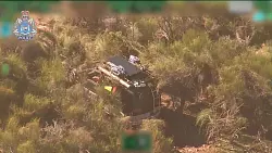 So wurde der Van der Deutschen mitten in der Wildnis aufgefunden. - © --/WESTERN AUSTRALIA POLICE FORCE/dpa
