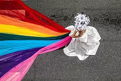 Bangkok hofft, die World Pride 2030 auszurichten. (Archivbild) - © Andre Malerba/ZUMA Press Wire/dpa