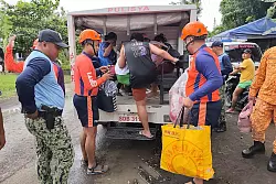 Der Inselstaat ist gewarnt: Erst vor wenigen Tagen riss der verheerende Taifun &laquo;Kalmaegi&raquo; dort Hunderte Menschen in den Tod und hinterlie&szlig; eine Schneise der Zerst&ouml;rung. - &copy; Uncredited/PHILIPPINE COAST GUARD/AP/dpa