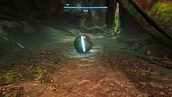 Im Morph-Ball-Modus kann sich Samus Aran zu einer Kugel formen und auch enge Passagen durchqueren. - &copy; Nintendo/dpa-tmn