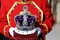 Die Imperial State Crown. (Archivbild) - © Chris Jackson/PA Wire/dpa