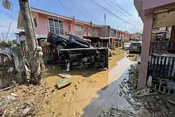 Es handelt sich um eine der schlimmsten Flutkatastrophen der vergangenen Jahre. - &copy; Jacqueline Hernandez/AP/dpa