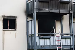 Der Eigentümer der betroffenen Wohnung wurde gfestgenommen. - © Gianni Gattus/dpa