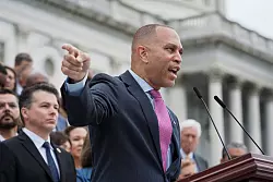 Jeffries\\\' Wahlkreis ist im New Yorker Stadtteil Brooklyn. - &copy; J. Scott Applewhite/AP/dpa