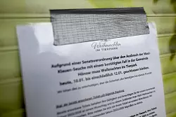Vorsorglich bleiben der Tierpark und der Zoo in Berlin wegen des Ausbruchs der Maul- und Klauenseuche im benachbarten Brandenburg geschlossen. - © Sebastian Gollnow/dpa