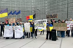 Die belgische Regierung blockiert den Plan bislang mit Verweis auf rechtliche und finanzielle Risiken. - © Katharina Redanz/-/dpa