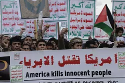 Demonstration im Jemen. - © Osamah Yahya/dpa