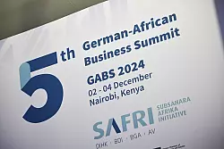 Der Deutsch-Afrikanische Wirtschaftsgipfel ist die wichtigste Wirtschaftsveranstaltung Deutschlands auf dem afrikanischen Kontinent. - &copy; Sebastian Christoph Gollnow/dpa