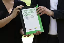 Halten CDU und Gr&uuml;ne ihre Kita-Versprechen aus dem Koalitionsvertrag? (Archivbild). - &copy; David Young/dpa