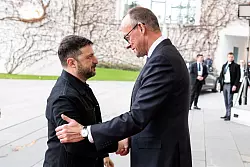 Heute wird Selenskyj erneut im Kanzleramt empfangen. - &copy; Guido Bergmann/Presse- und Informationsamt der Bundesregierung