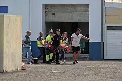 Die Ursache des tödlichen Unfalls blieb zunächst unklar. - © Europa Press Canarias/EUROPA PRESS/dpa