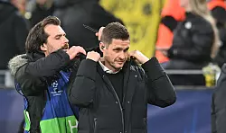 Das Erreichen des Viertelfinals in der Königsklasse ist das Ziel von Dortmunds Sportdirektor Sebastian Kehl nach der Auslosung. - © Bernd Thissen/dpa