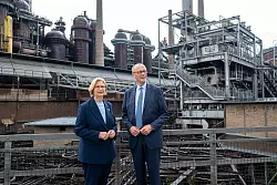 Das Saarland ist das dritte Bundesland, dass Merz bei seinen L&auml;nderreisen besucht - &copy; Harald Tittel/dpa