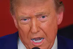 US-Präsident Donald Trump spricht bereits von möglichem Frieden in Nahost. (Archivbild) - © Carlos Barria/Reuters Pool via AP/dpa