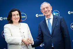 Die n&auml;chste Esa-Ministerratskonferenz wird in Italien stattfinden. - &copy; Sina Schuldt/dpa