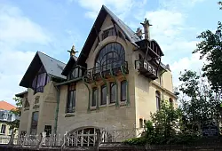 Die Villa Majorelle von 1901 ist ein Museum für Jugendstil. - © Bernd F. Meier/dpa-tmn