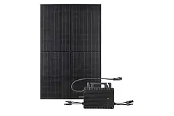 Das Balkonkraftwerk von GreenSolar bekam die Gesamtnote 2,2 und schnitt im Test am besten ab. - © Ralph Kaiser/Stiftung Warentest/dpa-tmn